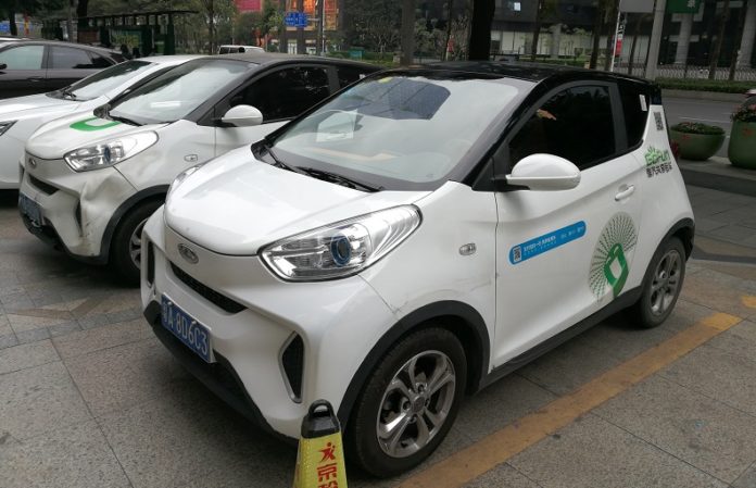 Китайский каршеринг