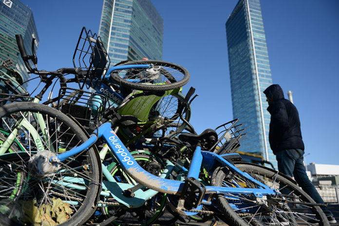 Велошеринг в Китае