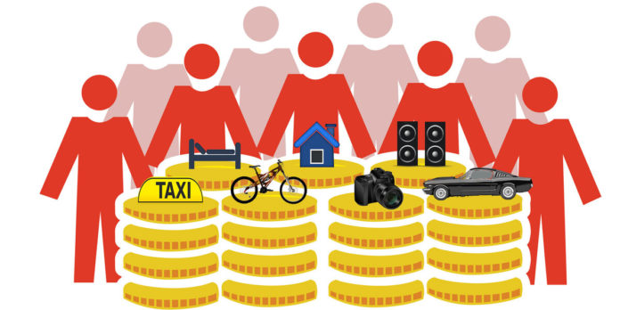 Каршеринг используют 220 тыс. раз в день