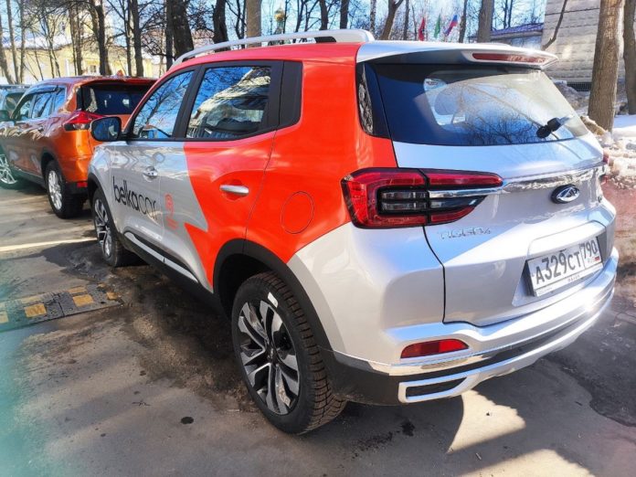 Каршеринг BelkaCar пересел на Chery Tiggo