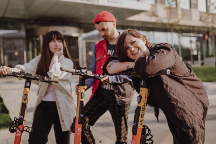 кикшеринга, Whoosh