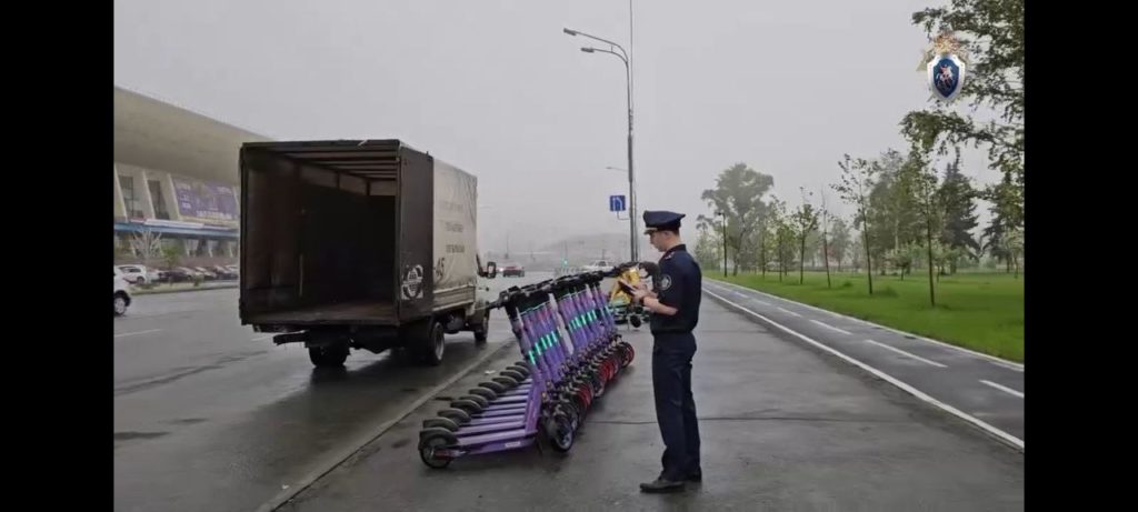 Следственный комитет эвакуировал все кикшеринговые самокаты в рамках уголовного дела