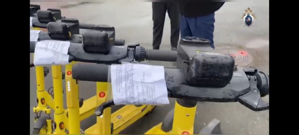 Следственный комитет эвакуировал все кикшеринговые самокаты в рамках уголовного дела